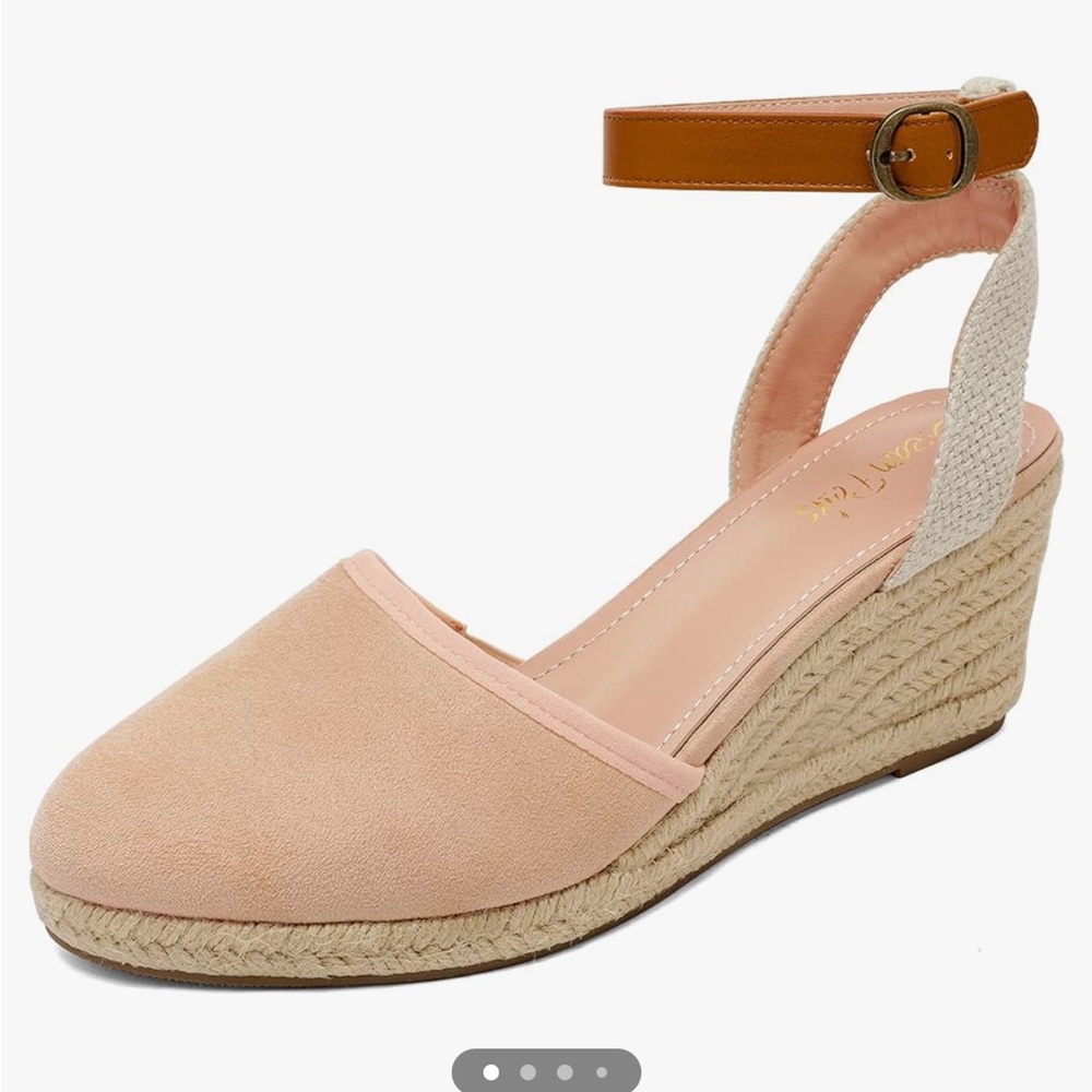 Dream Pairs black suede espadrilles. From Amazon. Never worn.